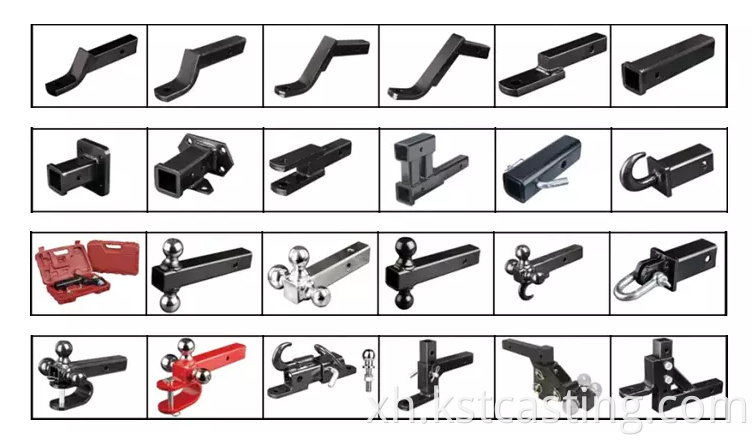 Umsebenzi onzima wensimbi yeTrailer Hally Ritch hitch